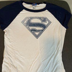 Woman's Super Man Tee Large